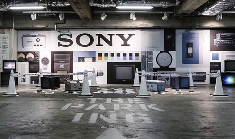 Sony Exhibition Stand Display
