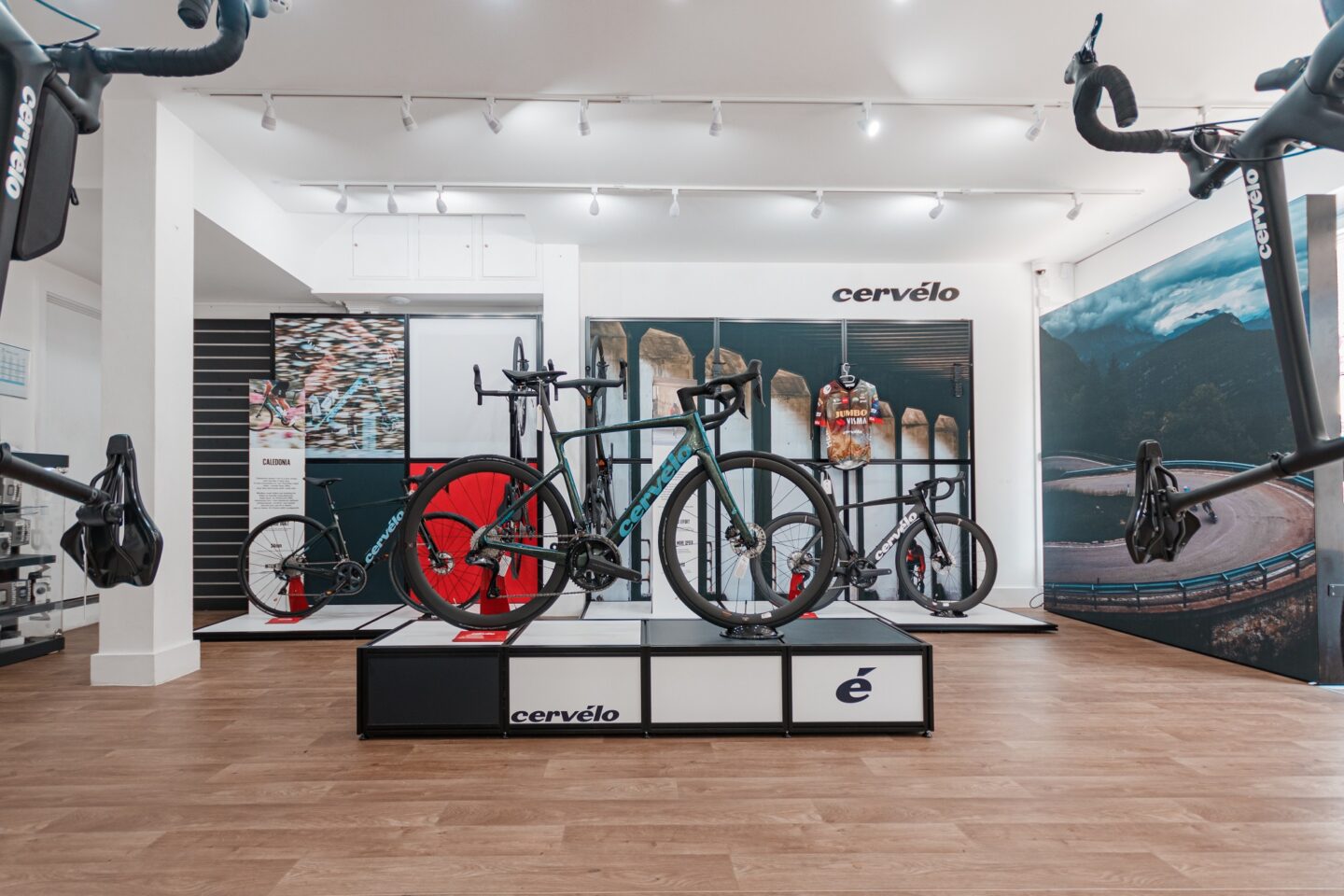 Showroom Displays for Henley Cycles